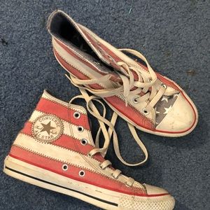 American flag converse